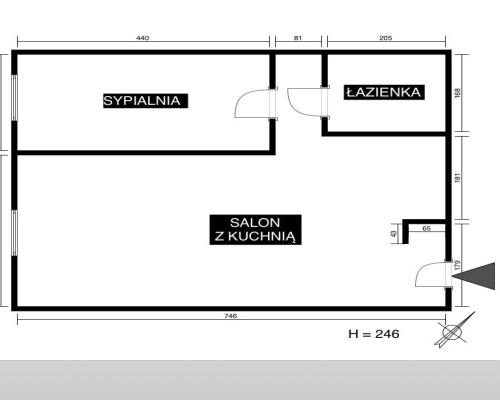 Funkcjonalne 2 pokoje | MPEC | Niski czynsz