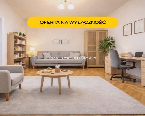 Przestronne mieszkanie w centrum Krakowa.