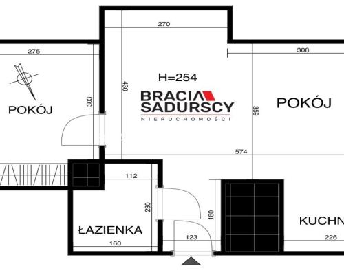Bronowice, ul. Lea, 2 pok.,  duży garaż