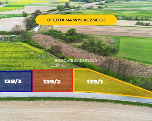 30 ar działek budowlanych, gm. Czernichów