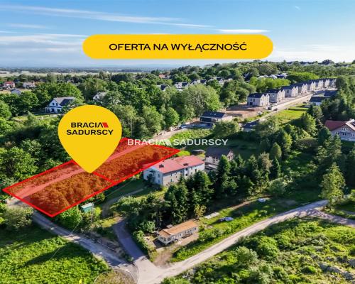 14,64 AR DZIAŁKA BUDOWALNA -  UL. POD LASEM, BALICE GM.ZABIERZÓW    Do sprzedaży działka budowlana o pow.  14,64 ar,