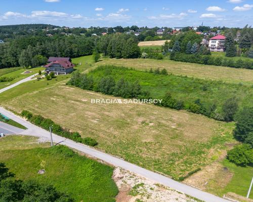 Działka widokowa w Byszynac 13 arów gm.Wieliczka
