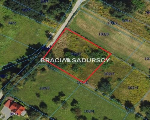 Działka 2200 m², Balice, zabudowa jednorodzinna