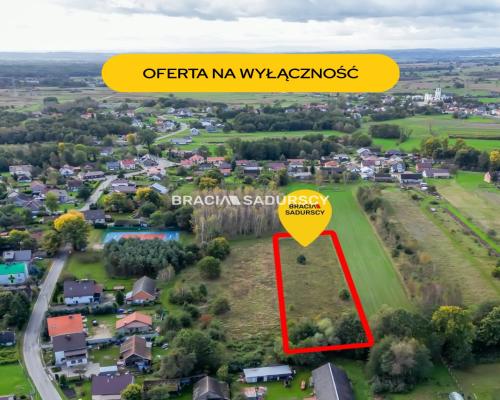 działkę budowlaną w Bratucicach