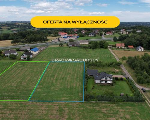Działka budowlana w Głogoczowie gm. Myślenice