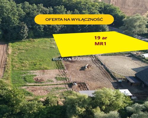 Na sprzedaż działka budowlana – 19 arów