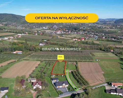 Działka budowlana w Łukowicy k/Limanowej