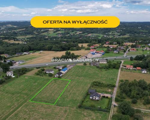 działka budowlano-usługowa w Głogoczowie