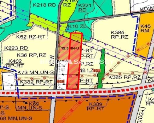 Działka budowlana w Ptaszkowej gm. Grybów      Oferujemy na sprzedaż działkę budowlaną (mieszkaniowo-usługową) o  powi