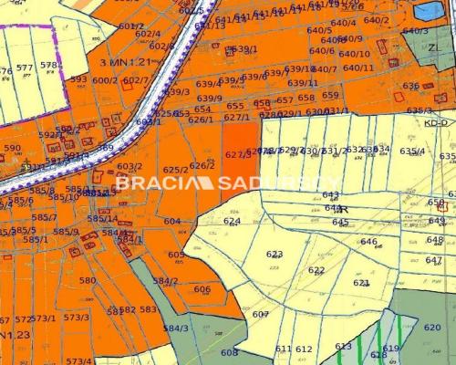 Działka budowlana o powierzchni  44 arów  położona w  Buczkowie, gmina Rzezawa, powiat bocheński  - idealna enklawa do b