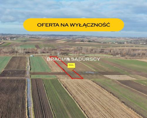 Działka rolna o pow. 41 ar. w Krakowie.  Przedmiotem oferty jest nieruchomość gruntowa niezabudowana o nr ew.  24  położona w