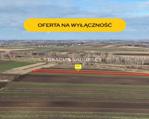 Działka rolna o pow. 41 ar. w Krakowie.  Przedmiotem oferty jest nieruchomość gruntowa niezabudowana o nr ew.  44  położona w