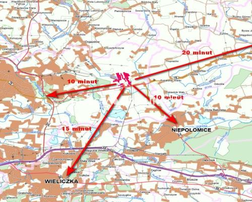 Działka budowlana o pow. 55 arów w Krakowie - Nowej Hucie    Przedmiotem oferty jest działka o nr  298/2    położona w