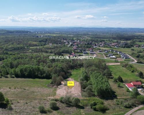 Panoramiczna Działka Rezydencjalna 53a z Widokiem na Babią Górę | Przeginia Narodowa   Ostatnia linia zabudowy, połudn