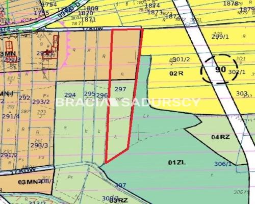 Panoramiczna Działka Rezydencjalna 53a z Widokiem na Babią Górę | Przeginia Narodowa   Ostatnia linia zabudowy, połudn