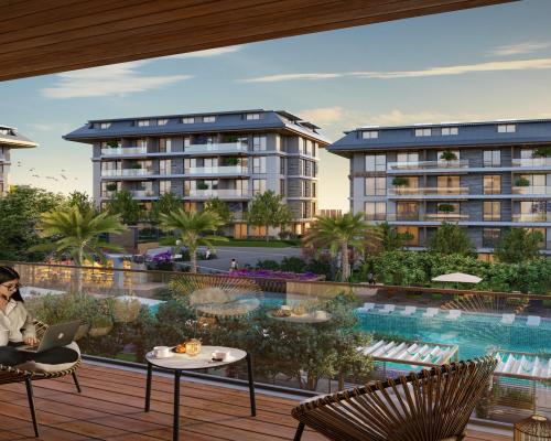 Luksusowe apartamenty na sprzedaż w Alanyi