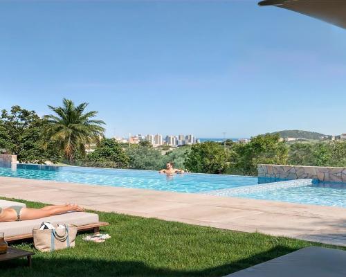 Apartament z tarasem i widokiem na morze