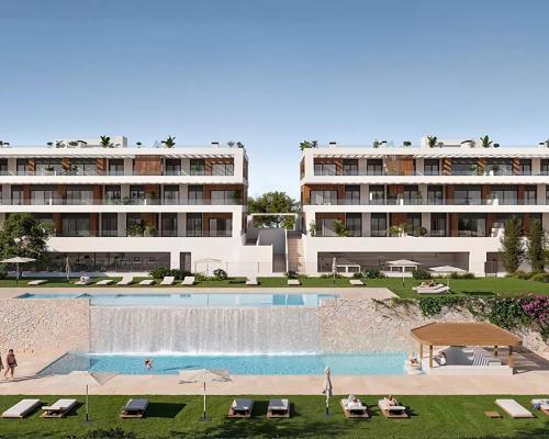 Apartament z tarasem i widokiem na morze