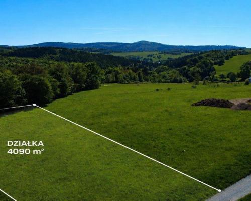 Działka 4090 m² z warunkami zabudowy – Boreczna