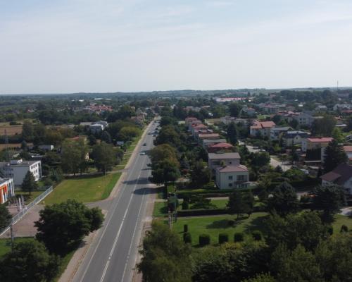 Działka 22 MN 1072 m2 w Końskowoli gm. Puławy.