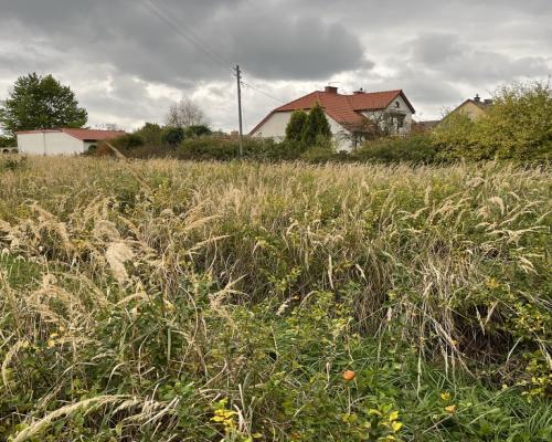 Działka 22 MN 1072 m2 w Końskowoli gm. Puławy.