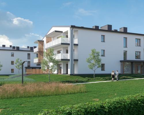 Popów | kawalerka na sprzedaż | parter | ogródek
