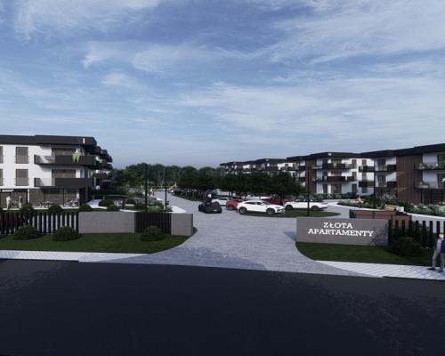 Częstochowa, ul. Złota | Apartament 56,86 m²