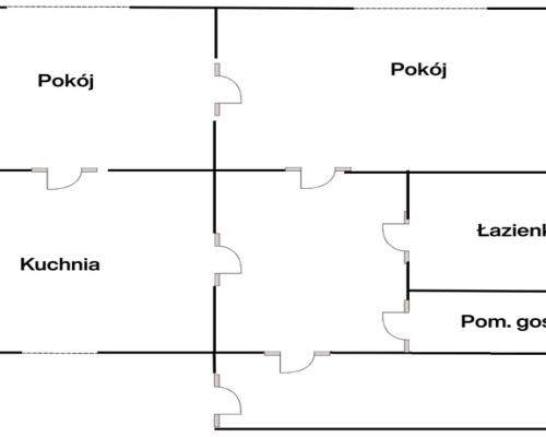 Dom 80 m2, budynek gosp., działka 38 a, Ostrów Lub