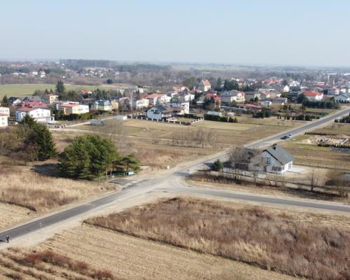 Działka 22 MN 1072 m2 w Końskowoli gm. Puławy.