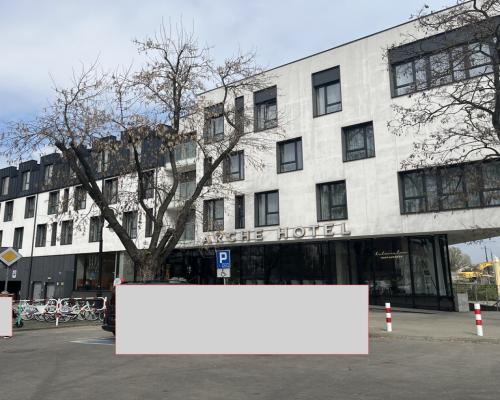 Pokój o pow. 16,26 m2 w hotelu ARCHE w Lublinie.