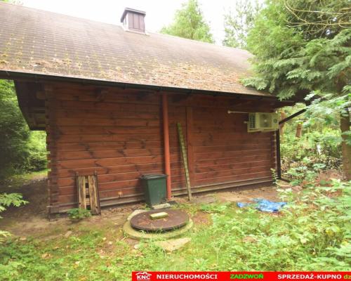 Domek letni na Pojezierzu Łęczyńsko-Włodawskim.