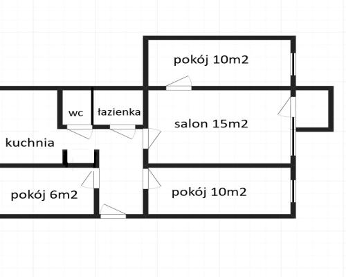 Lublin, Mieszkanie, 4 pokoje, 60m2, Pana Balcera