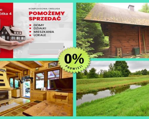 Domek letni na Pojezierzu Łęczyńsko-Włodawskim.
