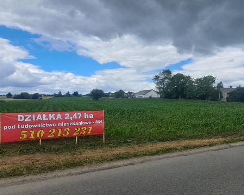 Krępiec k/ Lublina. Atrakcyjna działka budowlana!!