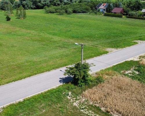 Działka budowlana 851 m2  Gołąb gm. Puławy.
