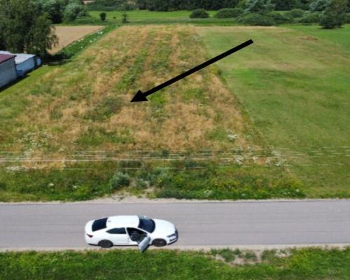 Działka budowlana 851 m2  Gołąb gm. Puławy.