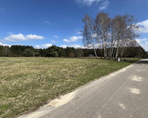 Działka 2902 m2 z widokiem na Wisłę w Oblasach.