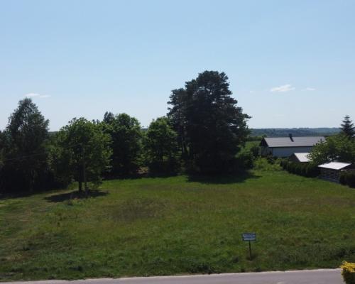 Działka 2902 m2 z widokiem na Wisłę w Oblasach.