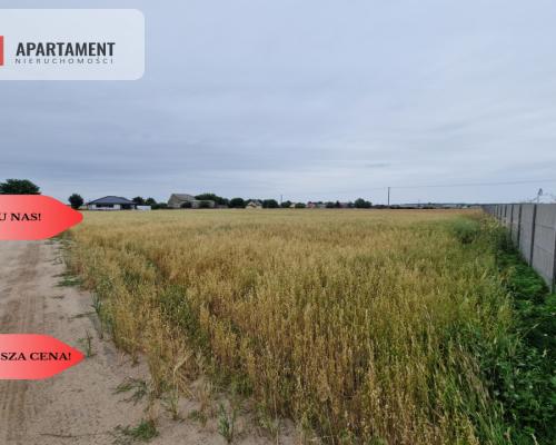 Tania i duża działka budowlana z WZ
