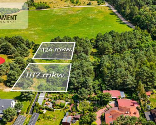 Tylko u nas!Urokliwe działki budowlane Kruszyn, WZ