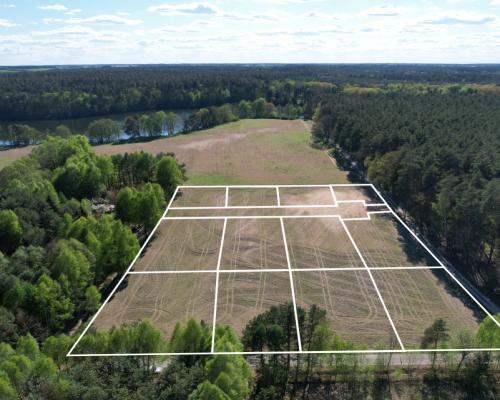 Działki budowlane 200m od rzeki Wdy. Tylko u Nas!