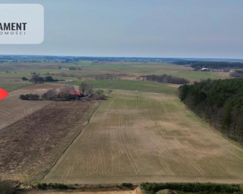 Działki przy lesie z wz, spokój i cisza