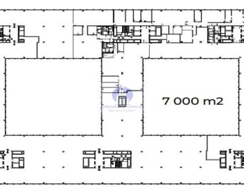 Mokotów: lokal biurowy 981m2 do wynajęcia