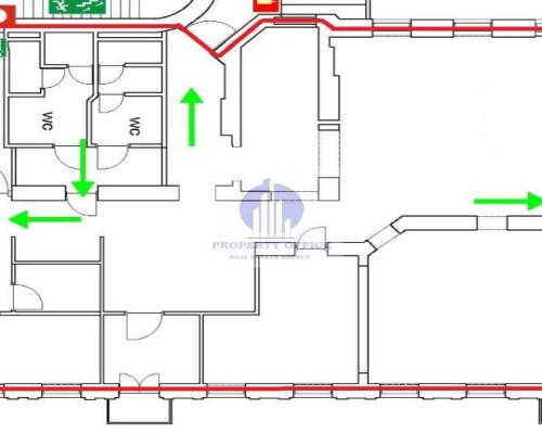 Śródmieście: lokal biurowy 299,54 m2 do wynajęcia