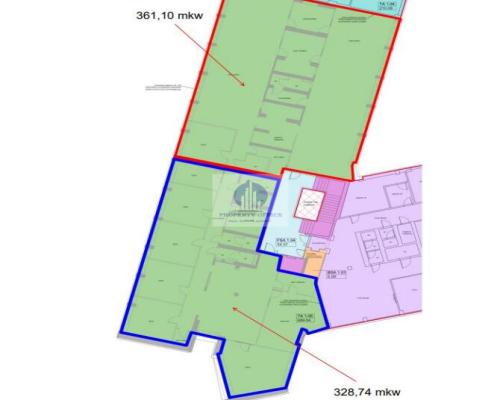 Ursynów : lokal biurowy 738,13m2 do wynajęcia