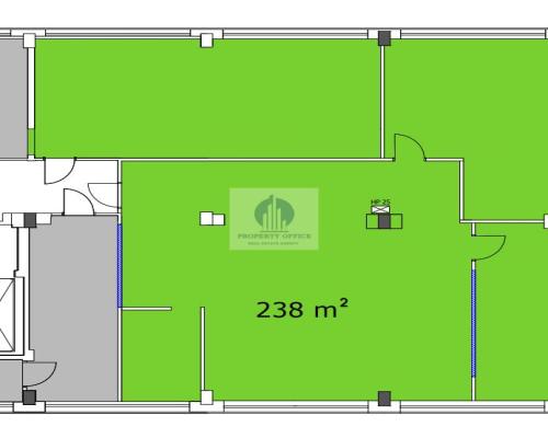 Włochy: lokal biurowy 261,80 m2 do wynajęcia