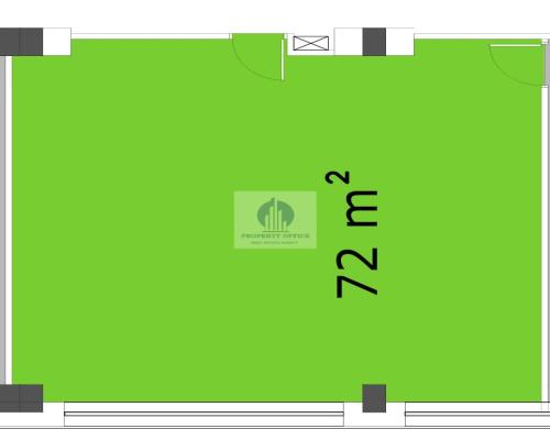 Włochy: lokal biurowy 80,30 m2 do wynajęcia
