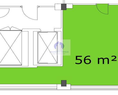 Włochy: lokal biurowy 61,60m2 do wynajęcia