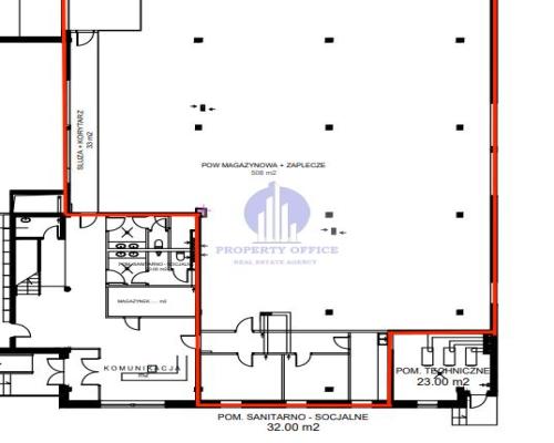 Ursynów : lokal biurowo-magazynowy 601,65 m2 do wynajęcia