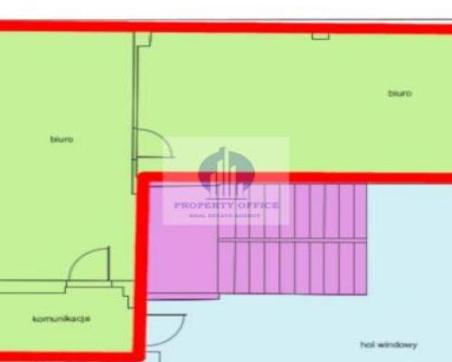 Ursynów : lokal biurowy 107,61 m2 do wynajęcia
